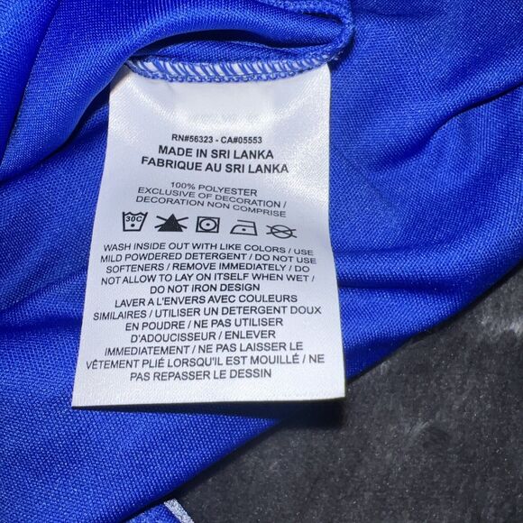 MEDIUM Nike Miler Running Dri-FIT UV Training Shirt Blue NWOT - Picture 2 of 6